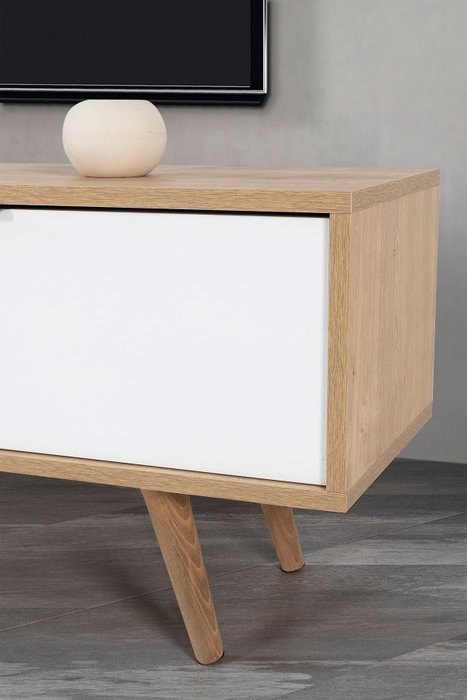 Hanah Home Venüs 3640 Soporte para TV Roble zafiro y blanco Hanah Home Venüs 3640 Soporte para TV Roble zafiro y blanco